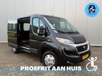 Fiat Ducato Rolstoel Voorin Rolstoelbus 4 Persoons bus, Auto's, Voorwielaandrijving, 12 maanden, Stof, Zwart