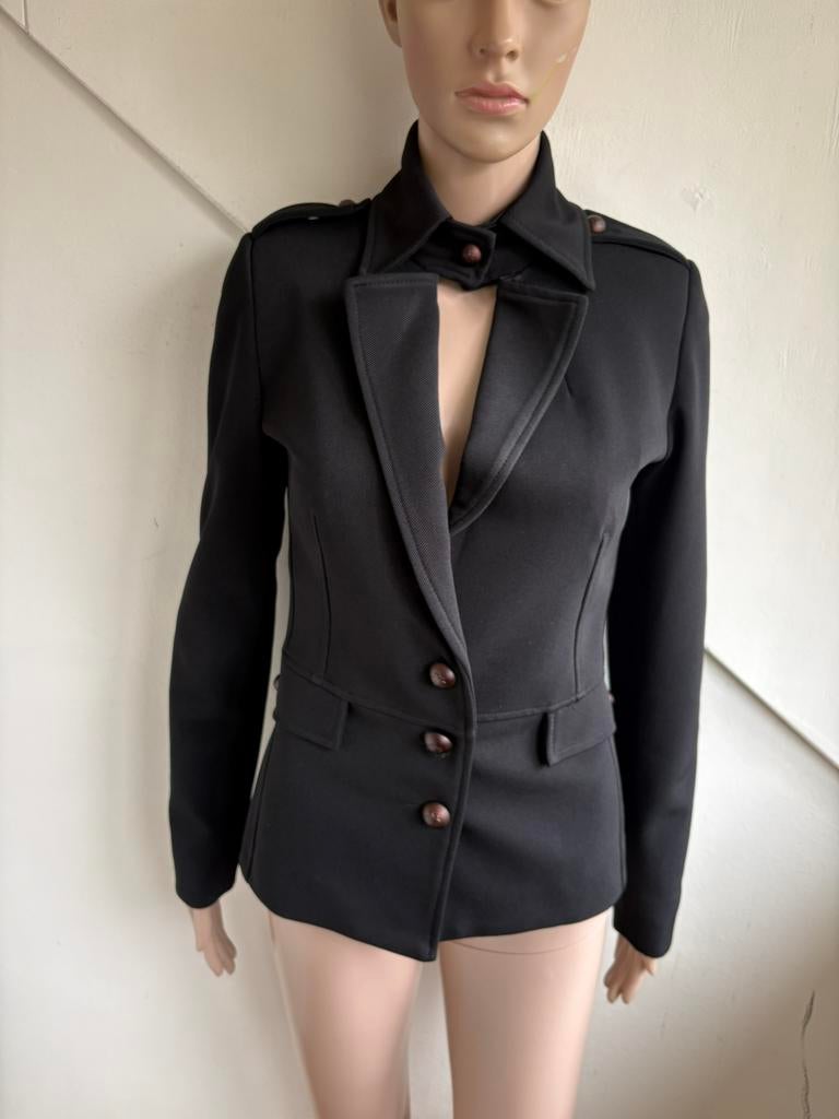 Rinascimento blazerjas maat xs 34 zwart blazer zomerjas, Ophalen of Verzenden, Zo goed als nieuw, Maat 34 (XS) of kleiner, Zwart