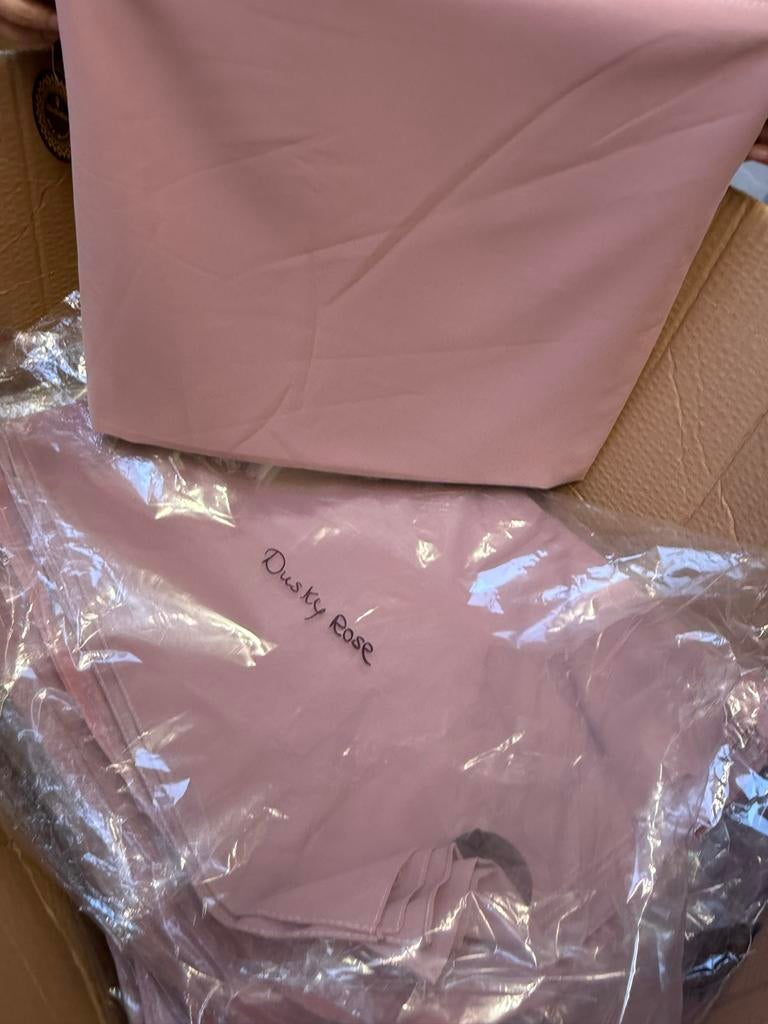 2 Hoofddoeken in kleur Dusky Rose, Ophalen of Verzenden, Nieuw