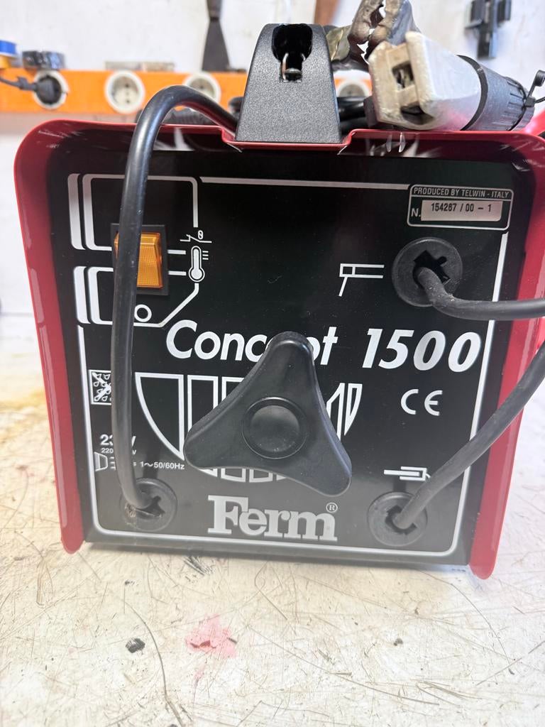 CO2 lasapparaat + 2 elektroden lasapparaten, Doe-het-zelf en Verbouw, Gereedschap | Lasapparaten, Ophalen of Verzenden, Gebruikt