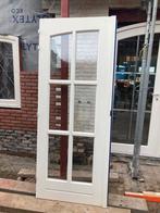 Openslaandedeuren serre deuren dubbelglas roeden getoogd, Ophalen, Glas, Buitendeur, 200 tot 215 cm