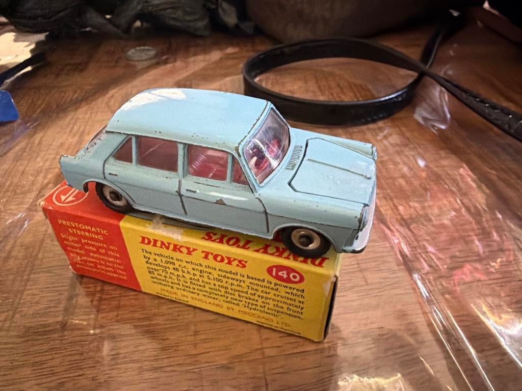 Dinky Toys Morris 1100 - Vintage Modelauto met Doos, D, Gebruikt, Dinky Toys, Ophalen of Verzenden