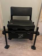 Black Boa Viskoffer met Laatjes Zitkist /Stoel voor Vissers., Ophalen, Zo goed als nieuw, Overige typen