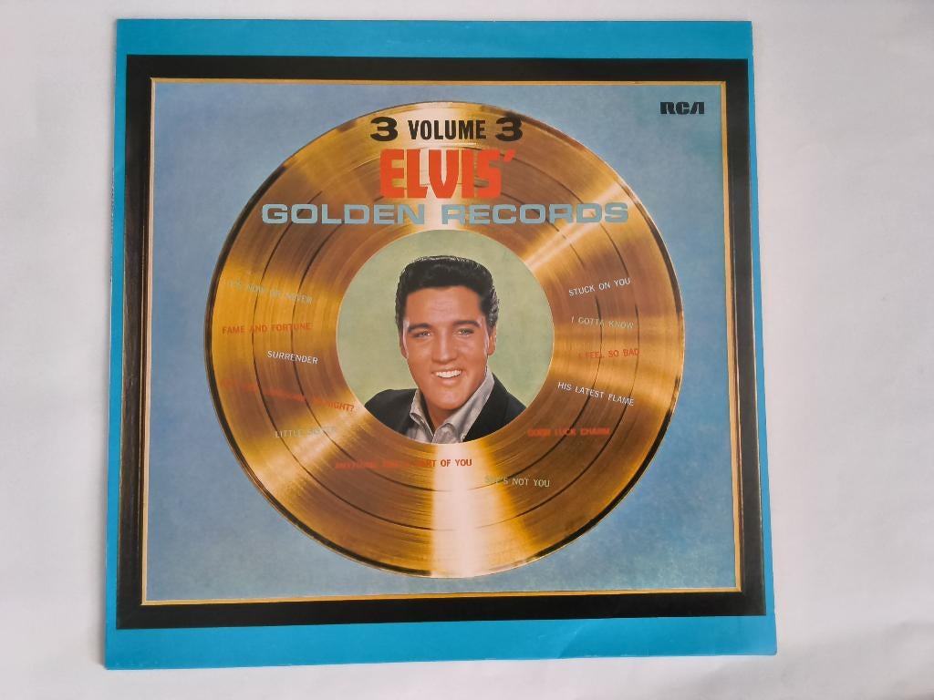 Vinyl LP Elvis Presley Elvis Golden Records Volume 3, Ophalen of Verzenden, Zo goed als nieuw, 12 inch, 1960 - 1969