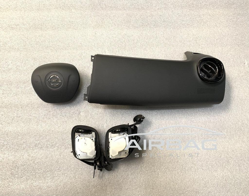 OPEL VIVARO 2015+ airbag set Stuur Passagiers airbag gordel, Gebruikt, -, -, Opel