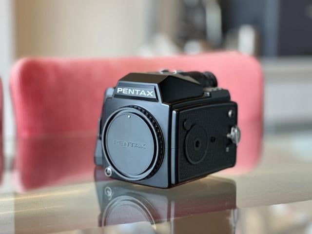Pentax 645 camera (BTW artikel), Audio, Tv en Foto, Fotocamera's Analoog, Ophalen of Verzenden, RICOH DEUTSCHLAND GmbH, Pentax
