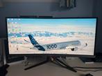 ASUS ROG PQ348Q Ultrawide Gaming Monitor - Gebruikt, Computers en Software, Monitoren, Gaming, Gebruikt, IPS, In hoogte verstelbaar