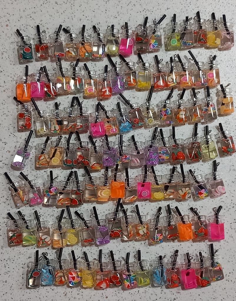 Glazen cocktail bedels, Ophalen of Verzenden, Nieuw, Bedel