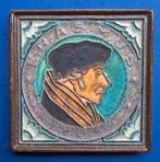 Porceleyne Fles Cloisonne Tegel Erasmus (p177-124) Zeldzaam, Antiek en Kunst, Ophalen of Verzenden