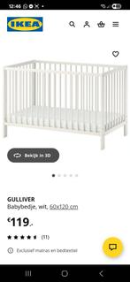 Ikea ledikant Gulliver inclusief matras, Ophalen of Verzenden, Gebruikt, Ledikant