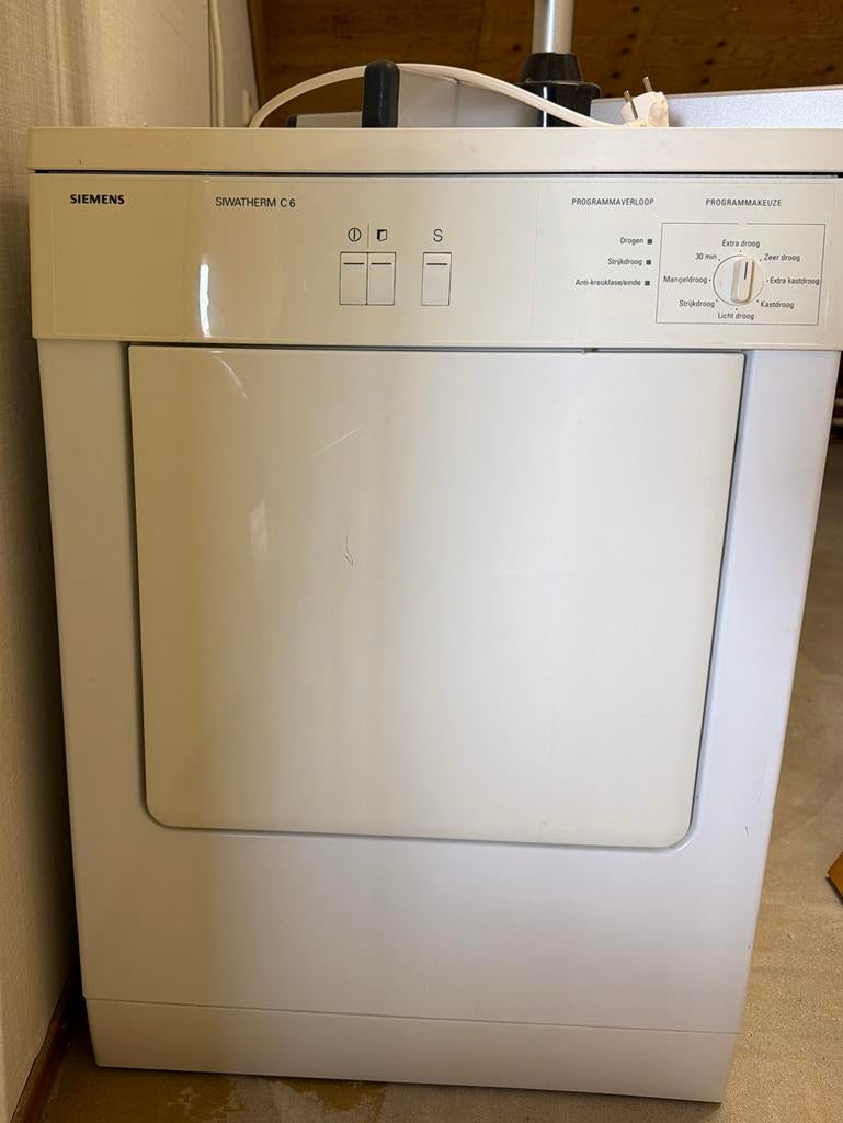 Siemens Siwatherm C6 wasdroger, Witgoed en Apparatuur, Ophalen, Gebruikt, Voorlader, Anti-kreukfase
