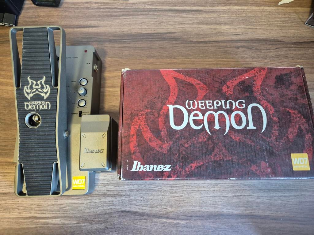 Ibanez WD7 Weeping Demon wah wah pedaal., Muziek en Instrumenten, Effecten, Ophalen, Zo goed als nieuw, Wah Wah