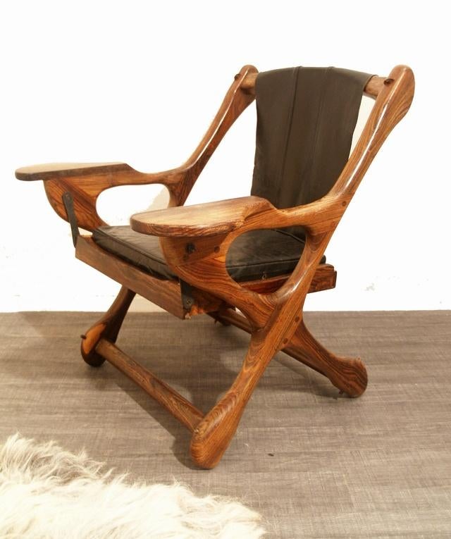 Don Shoemaker sling Winger chair for Senal mid century, Gebruikt, -, Top mid century design, -