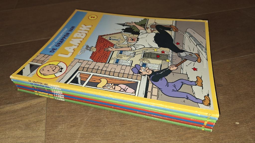 de grappen van lambik  2e reeks volledige serei, Gelezen, Ophalen of Verzenden, Willy Vandersteen, Complete serie of reeks