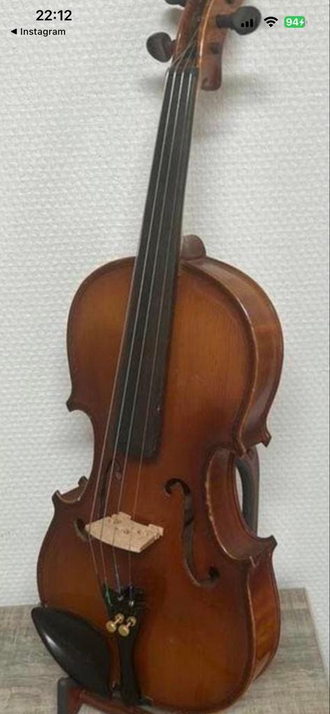 Prachtige 1/2 Viool voor Beginnende Violisten - Topkwaliteit, Ophalen of Verzenden, Gebruikt, 1/2-viool, Viool
