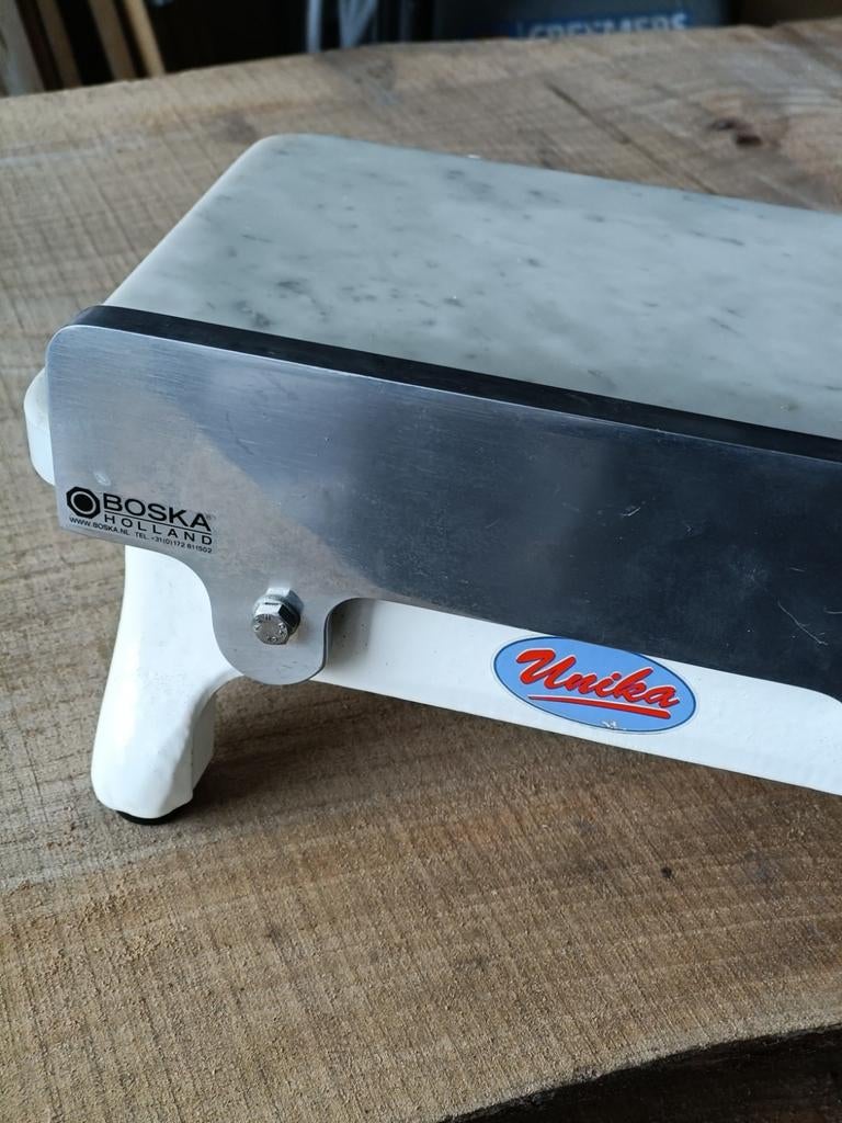 Boska Holland Unika Kaas Snijder met marmeren plank, Ophalen of Verzenden, Gebruikt