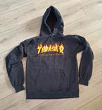Thrasher flame hoodie zwart maat M skateboard, Maat 48/50 (M), Zwart, Trasher, Ophalen of Verzenden