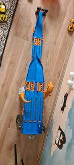 Hot Wheels Racebaan met Dinosaurus Aanval, Ophalen of Verzenden