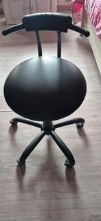 Een hele nette Spinalis ergonomische werkkruk, Ophalen, Zo goed als nieuw, Zwart, Bureaukruk