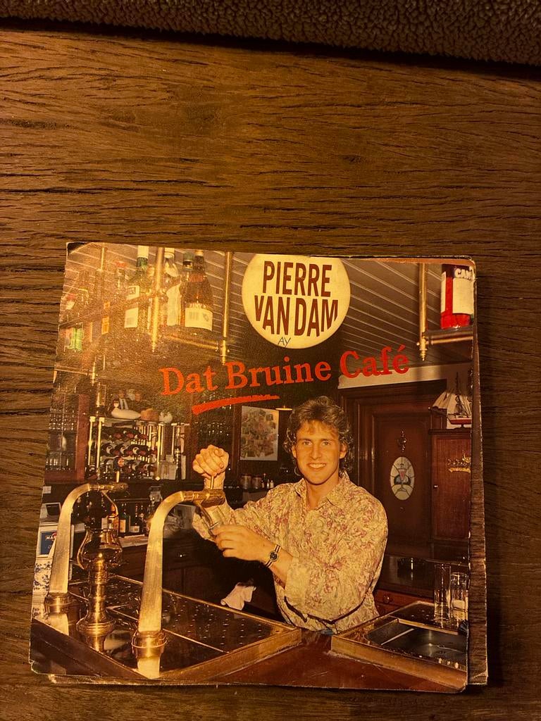 Pierre van Dam - Dat Bruine Caf&eacute; (Vinyl Single), Cd's en Dvd's, Ophalen of Verzenden, Gebruikt