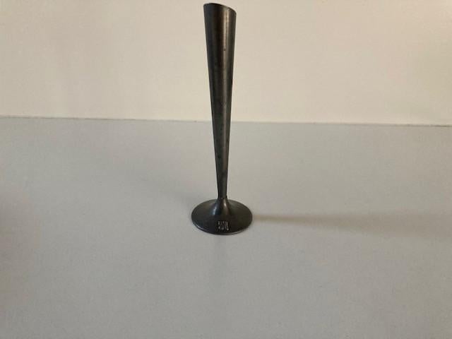 apart vaasje/solifleur/bud vase Yves Rocher met logo 1960, Huis en Inrichting, Woonaccessoires | Vazen, Overige materialen, Overige kleuren