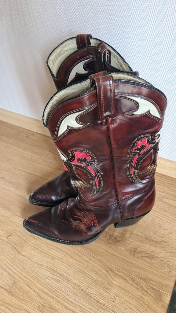 Cowboy laarzen, Ophalen, Bruin, Boots