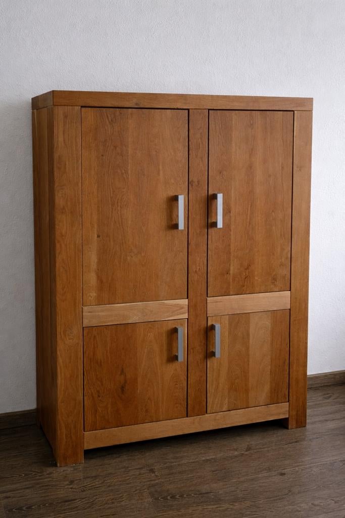 Complete woonkamerinrichting massief  eiken, Ophalen