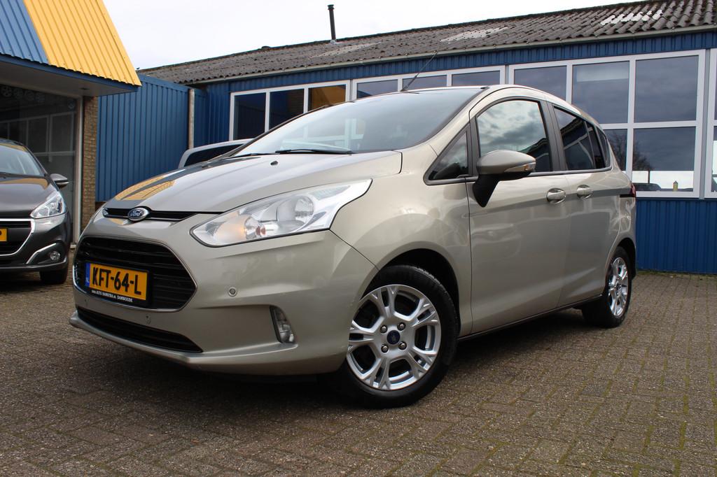 Ford B-MAX 1.6-16V "Titanium" Airco - Automaat ! (bj 2015), Auto's, Ford, 1596 cc, Stof, Gebruikt, Zwart