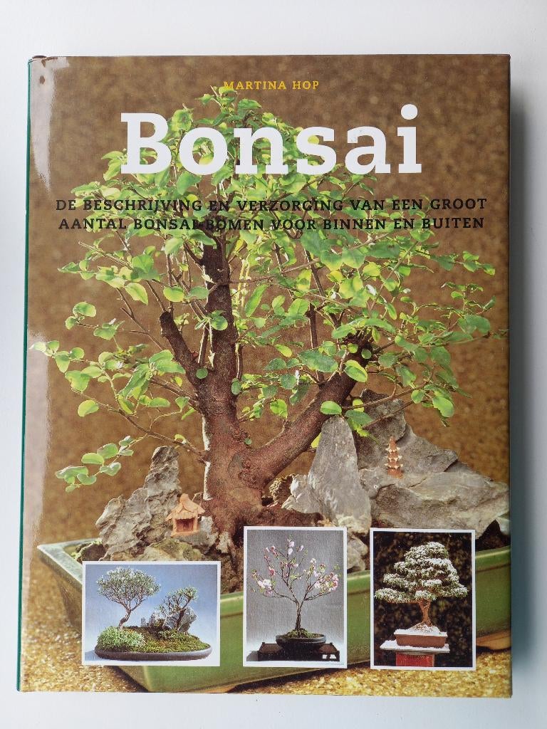 Boek ´Bonsai´ van Martina Hop, Ophalen of Verzenden, Zo goed als nieuw, Tuinieren en Tuinplanten, Martina Hop