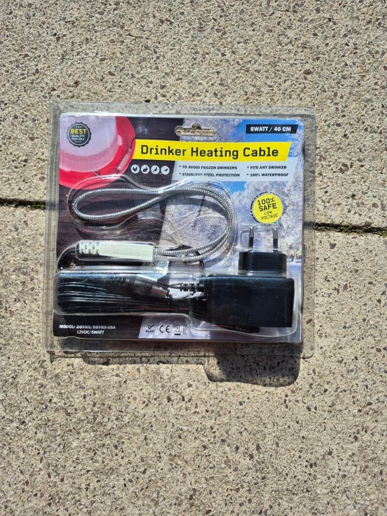 Drinkbak verwarmer, Ophalen