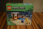 Lego Minecraft 21251 I Steve's woestijnexpeditie Gloednieuw, Ophalen of Verzenden, Nieuw, Complete set, Lego