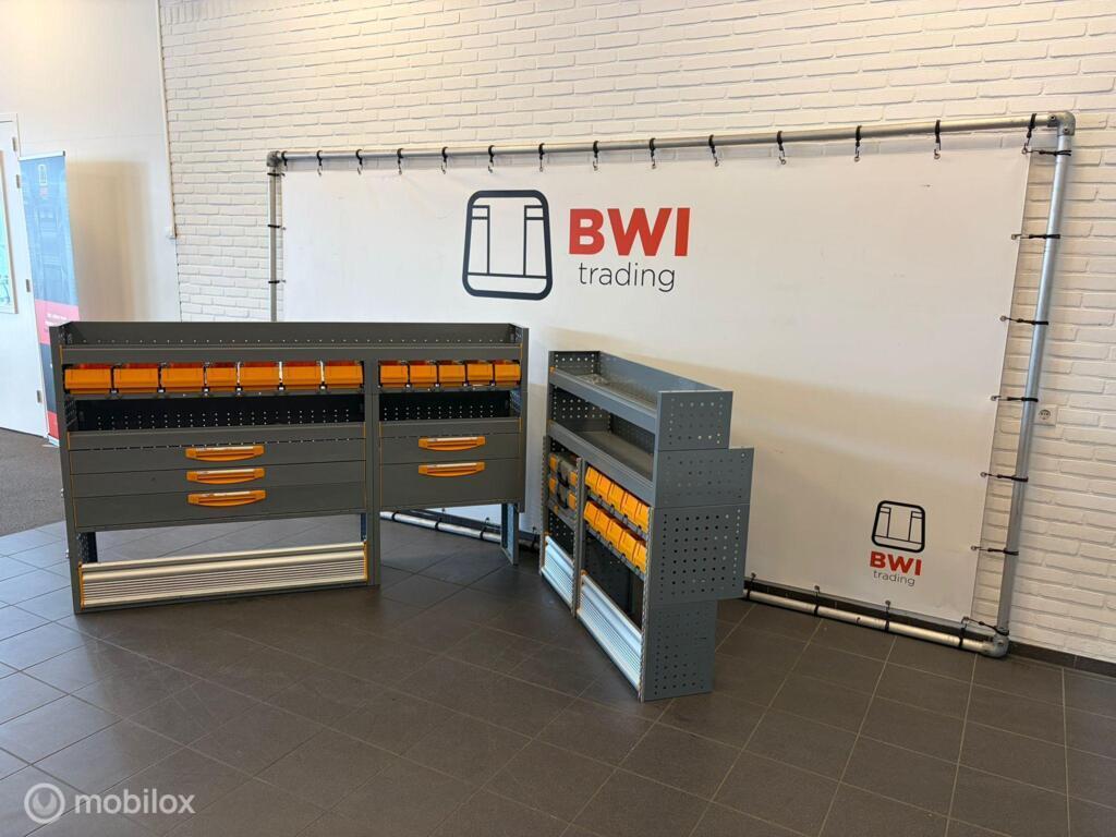 StoreVan set bedrijfswageninrichting L+R complete inrichting, Ophalen of Verzenden