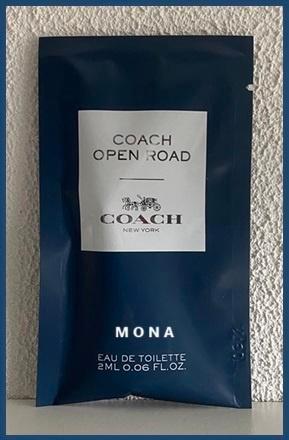 Coach Open Road parfum sample proefje tester monster, Sieraden, Tassen en Uiterlijk, Uiterlijk | Parfum, Nieuw, Verzenden