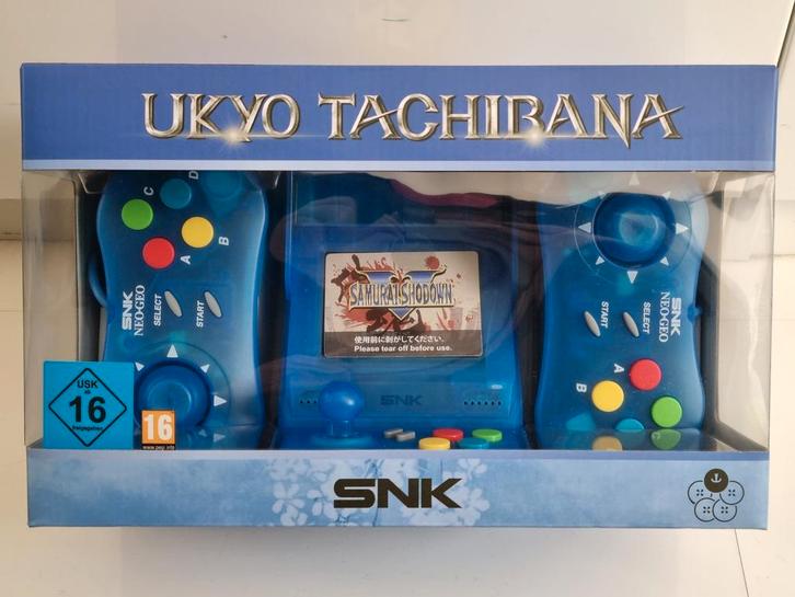 Neo geo mini Samurai Shodown special limited edition Ukyo, Spelcomputers en Games, Games | Nintendo Switch, Nieuw, Ophalen of Verzenden