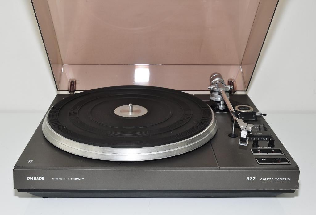 PHILIPS 22AF877 platenspeler., Audio, Tv en Foto, Platenspelers, Philips, Gebruikt, Pitch-regelaar, Ophalen of Verzenden