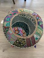 Handgemaakte Indiase poef, Ophalen, Zo goed als nieuw