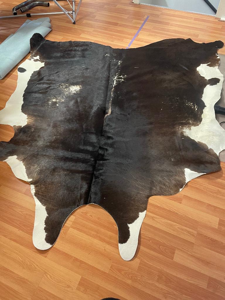 Koeienhuid, Koeienhuid, Bruin, 150 tot 200 cm, 200 cm of meer