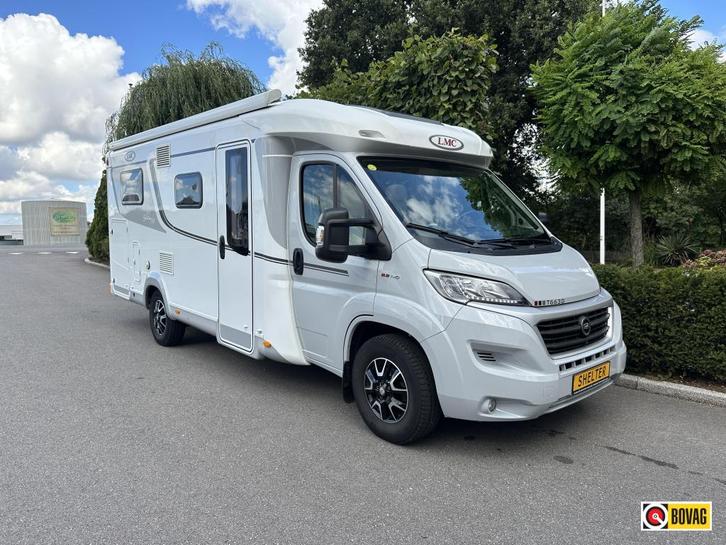 LMC Grey Selection 663 G Enkele bedden DAKAIRCO, Caravans en Kamperen, Campers, Bedrijf, tot en met 2, Half-integraal, LMC, Fiat