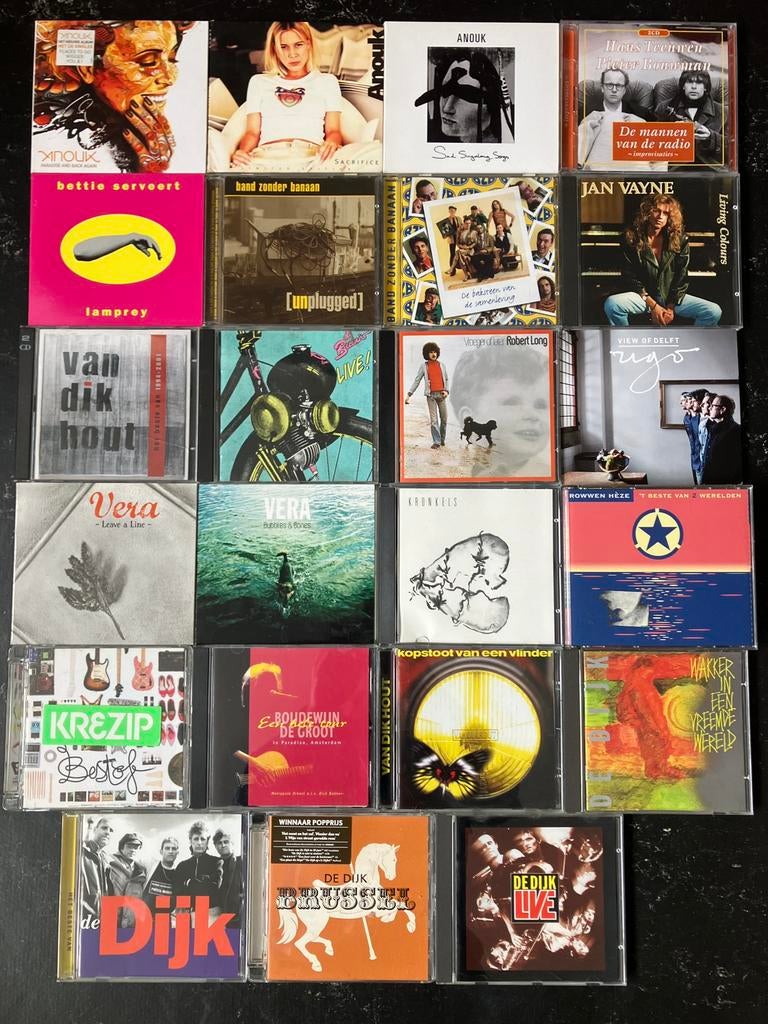 Anouk, De Dijk, Van Dik Hout, Rowen Hèze, enz enz, Ophalen of Verzenden, Zo goed als nieuw