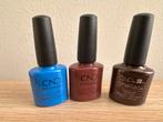 Set CND Shellac met 3 kleuren, Ophalen of Verzenden, Zo goed als nieuw, Overige kleuren, Handen en Nagels