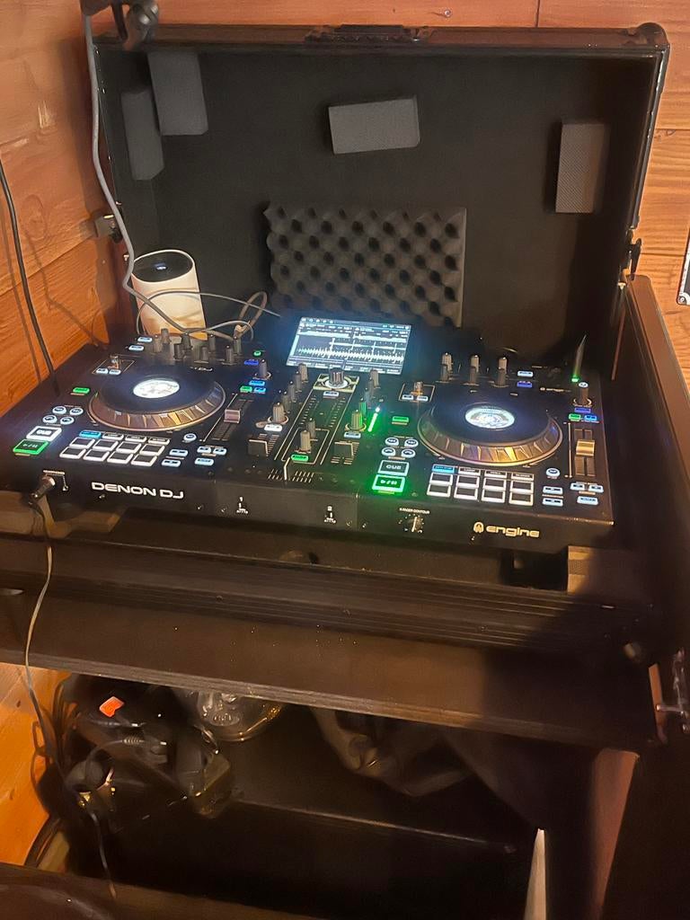 Denon DJ Prime 2 DJ-set in Flightcase, Ophalen of Verzenden, Zo goed als nieuw, Dj-set, Denon