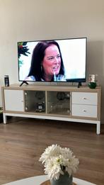 IKEA Kallax tv-meubel met lades en glazen deuren, Ophalen, Gebruikt, 150 tot 200 cm, Minder dan 100 cm