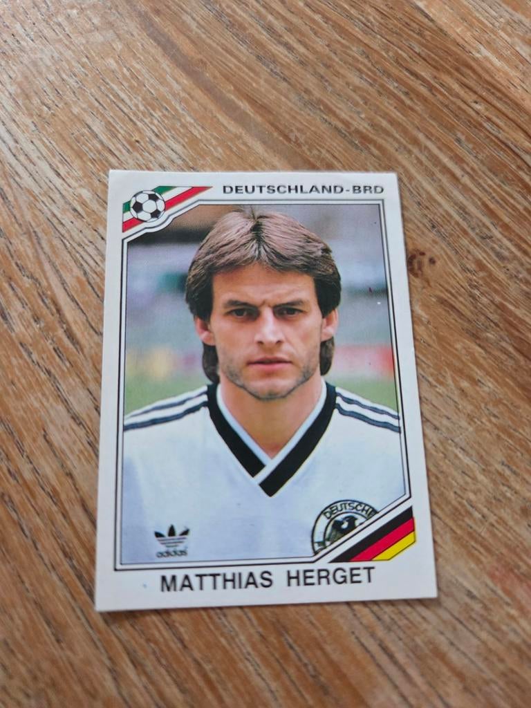 Panini WK 86, Ophalen of Verzenden, Zo goed als nieuw, Buitenlandse clubs, Poster, Plaatje of Sticker