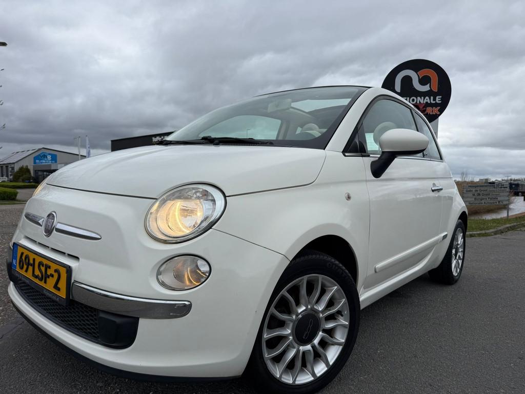 Fiat 500 C 2010 * 1.2 Lounge * AUTOMAAT * CABRIO * APK * TOP, Euro 5, Gebruikt, 1242 cc, Cabriolet