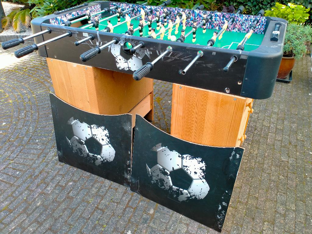 Tafelvoetbalspel 11-tegen-11 (tafelmodel 120x60), Ophalen, Gebruikt
