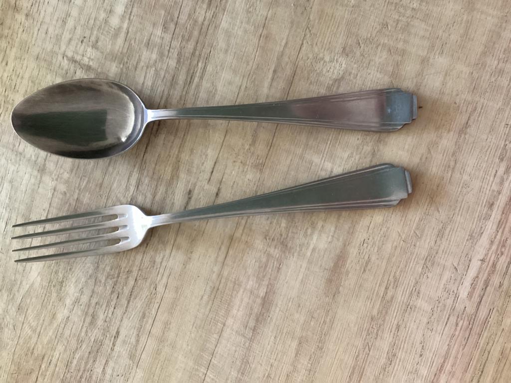 Set bestek sola, Antiek en Kunst, Antiek | Bestek, Ophalen