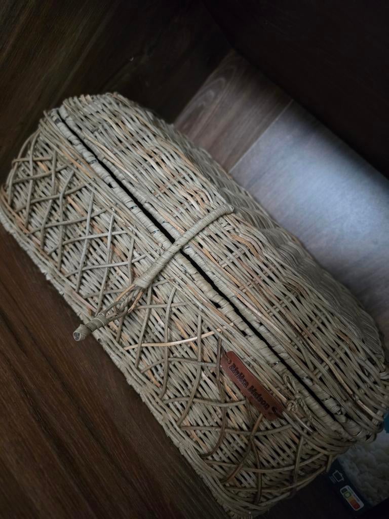 Riviera Maison broodmand., Huis en Inrichting, Woonaccessoires | Schalen en Manden, Ophalen of Verzenden, Nieuw, Rond, Riet