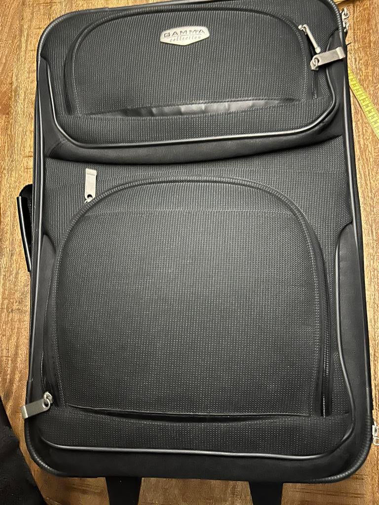 Zwarte Gamma Collection trolley koffer, Sieraden, Tassen en Uiterlijk, Tassen | Reistassen en Weekendtassen, Ophalen, 40 tot 60 cm