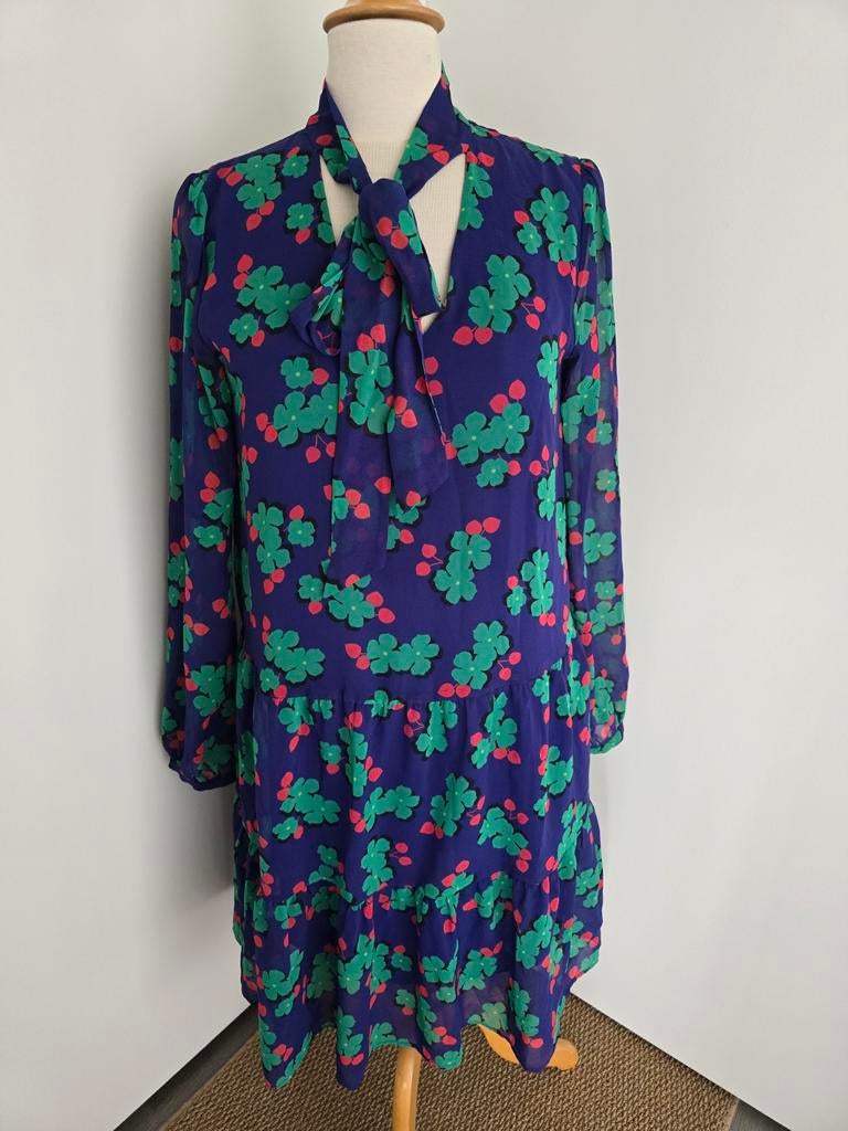 Marc Cain mooie zomerjurk N3, Ophalen of Verzenden, Zo goed als nieuw, Maat 38/40 (M), Roze