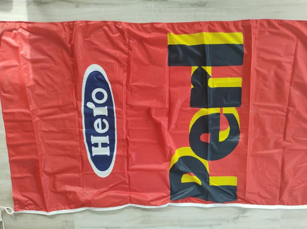 Hero reclame, Verzamelen, Merken en Reclamevoorwerpen, Ophalen of Verzenden, Reclamebord